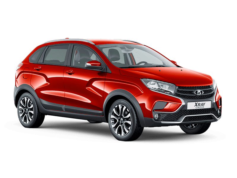Купить Lada Xray Cross в Туле - Красный "Красный сплав" (136) - металлик
