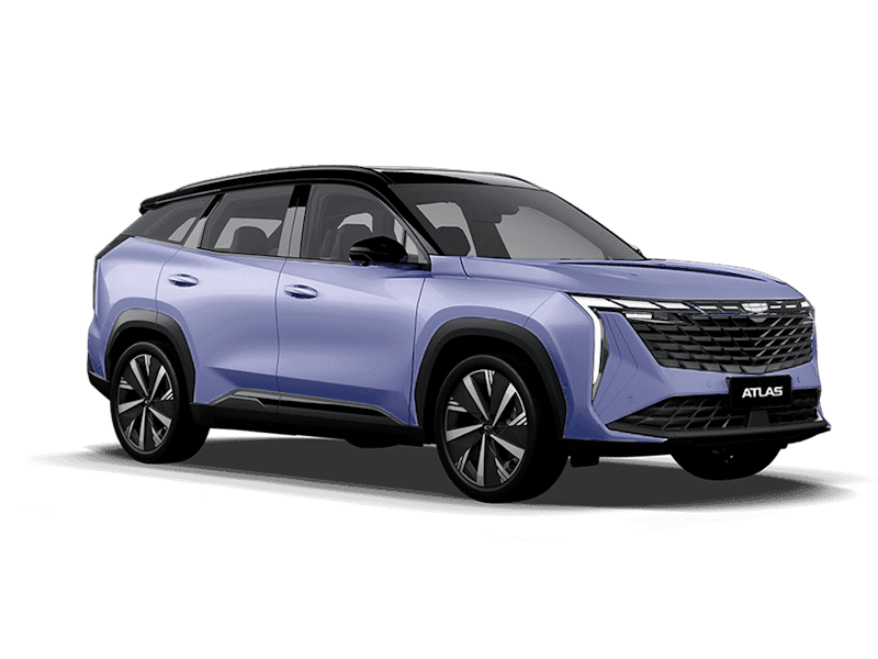 Купить Geely Atlas Новый в Туле - Starry Blue / Серо-голубой металлик