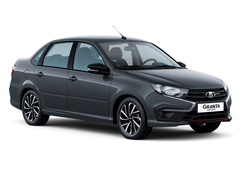 Купить Lada Granta Sport Седан в Туле - СЕРЕБРИСТО-ТЕМНО-СЕРЫЙ "БОРНЕО" (633) - МЕТАЛЛИК